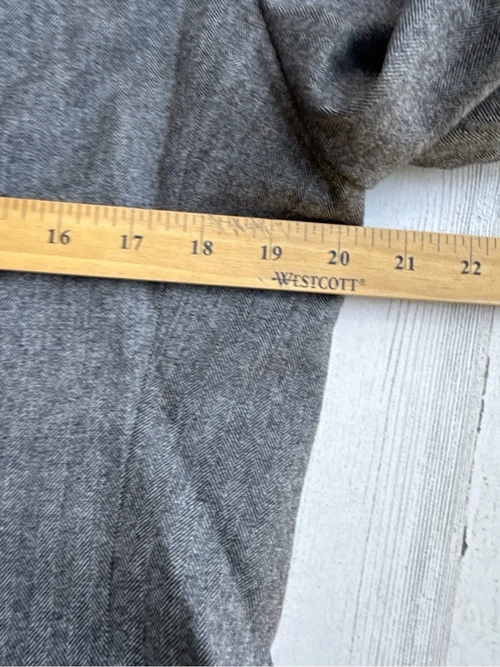 Polo by Ralph Lauren Herringbone Charcoal Gray Wool Suit